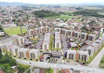 Apartamento para venda em joinville, paranaguamirim, 2 dormitórios, 1 banheiro, 1 vaga