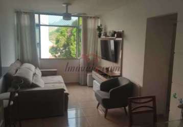 Apartamento com 2 quartos à venda na estrada do tindiba, 35, pechincha, rio de janeiro, 62 m2 por r$ 249.000