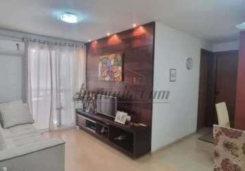 Apartamento com 2 quartos à venda na rua professor henrique costa, 296, pechincha, rio de janeiro, 64 m2 por r$ 280.000