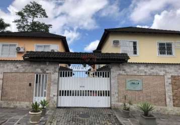 Casa em condomínio fechado com 3 quartos à venda na rua maenca, 420, pechincha, rio de janeiro, 125 m2 por r$ 560.000