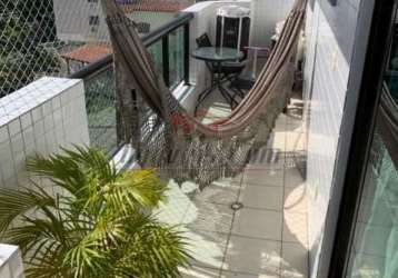 Cobertura com 3 quartos à venda na rua ana silva, 241, pechincha, rio de janeiro, 180 m2 por r$ 630.000