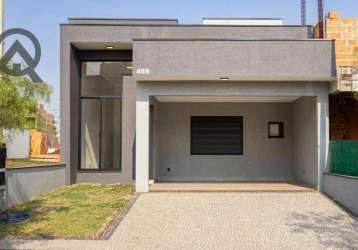 Casa com 3 dormitórios à venda, 137 m² por r$ 1.040.000,00 - vila monte alegre iv - paulínia/sp