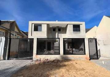 Casa em condomínio fechado com 3 quartos à venda na rua arthur manoel iwersen, 795, boqueirão, curitiba por r$ 790.000