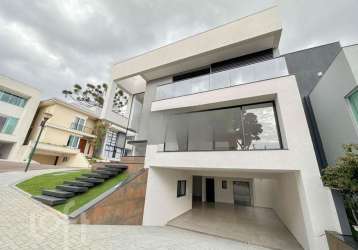 Casa em condomínio fechado com 4 quartos à venda na rua vicente geronasso, 1251, boa vista, curitiba por r$ 2.500.000