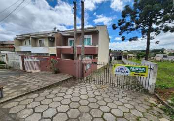 Casa com 2 quartos para alugar na rua roberto dobrzanski, 113, loteamento são francisco de assis, campo largo, 62 m2 por r$ 1.300