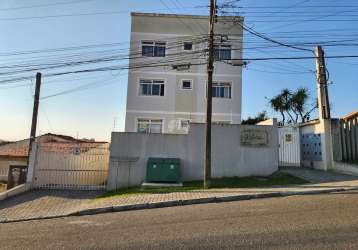 Apartamento com 2 quartos para alugar na rua costa rica, 341, jardim bela vista, colombo, 49 m2 por r$ 1.000