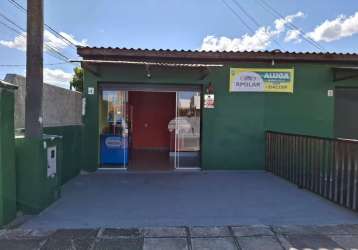 Ponto comercial para alugar na rua francisco dirceu chiuratto, 620, quississana, são josé dos pinhais, 25 m2 por r$ 900