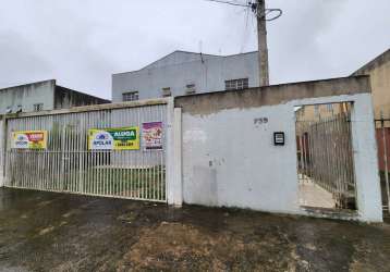 Apartamento com 2 quartos para alugar na rua campo do tenente, 759, guaraituba, colombo, 54 m2 por r$ 1.000