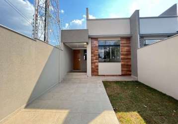 Casa com 3 quartos à venda na rua cristóvão colombo, aeroporto, londrina, 98 m2 por r$ 480.000