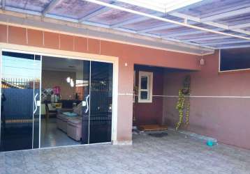 Linda casa mista alv/mad.3 dorm.c/aprox.100m² exc. acab .vl mil.1 piraq- pr