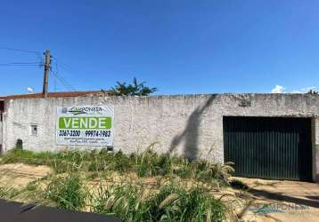 Tereno de 360m² com casa de 42 m², a venda por r$ 450.000 - andrade - londrina/pr