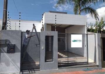 Casa com 3 dormitórios à venda, 100 m² por r$ 330.000,00 - monte belo - londrina/pr