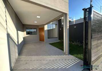 Casa com 3 dormitórios à venda, 115 m² por r$ 410.000,00 - ouro verde - londrina/pr