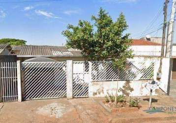 Casa com 4 dormitórios à venda por r$ 180.000,00 - conjunto habitacional santiago ii - londrina/pr