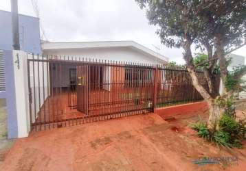 Casa com 3 dormitórios, 190 m² - venda por r$ 590.000,00 ou aluguel por r$ 2.250,00/mês - campo belo - londrina/pr