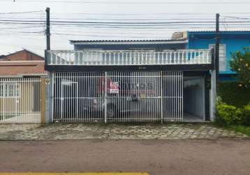 Casa com 6 quartos à venda na rua joaquim machado, cajuru, curitiba, 187 m2 por r$ 550.000