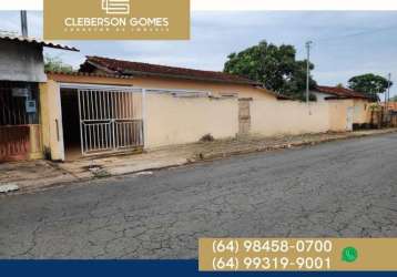 Casa para venda em caldas novas, estância dos buritis, 3 dormitórios, 1 suíte, 1 banheiro, 1 vaga