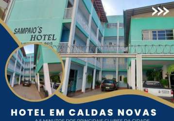 Comercial para venda em caldas novas, vila olegário pinto, 19 dormitórios, 19 suítes