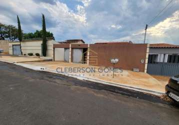 Casa para venda em caldas novas, estância itaguaí, 3 dormitórios, 1 suíte, 1 banheiro, 1 vaga