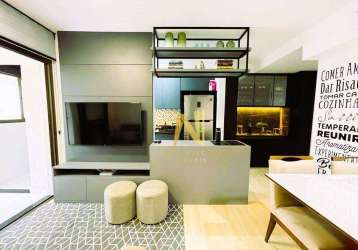 Apartamento com 2 dormitórios à venda - edifício aquarela pinheiros - 60 m² por r$ 430.000 - parque jamaica - londrina/pr