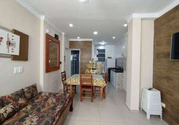 Apartamento 2 dormitórios 1 suíte 20 metros da praia pitangueiras guarujá.