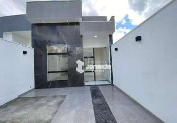 Casa com 3 dormitórios sendo 1 suíteà venda por r$ 350.000 - santo antônio dos prazeres - feira de santana/ba