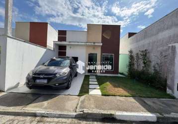 Casa com 2 dormitórios à venda, 59 m² por r$ 280.000,00 - mangabeira - feira de santana/ba