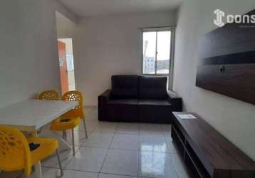 Apartamento com 2 dormitórios, 43 m² - venda por r$ 135.000 ou aluguel mobiliado por r$ 1.000/mês - pedra do descanso - feira de santana/ba