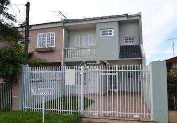 Sobrado com 3 dormitórios à venda, 96 m² por r$ 450.000,00 - uberaba - curitiba/pr