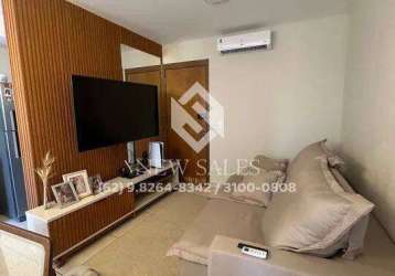 Apartamento c/ 2 quartos, lazer completo - santa genoveva