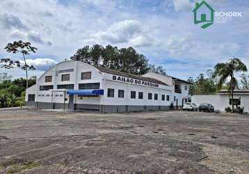 Galpão à venda, 130 m² por r$ 2.599.000,00 - araponguinhas - timbó/sc