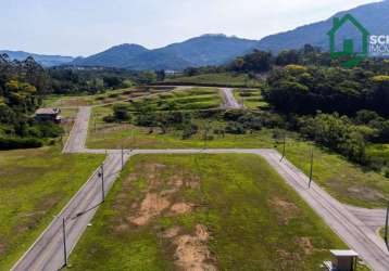 Terreno à venda, 360 m² por r$ 155.000,00 - ribeirão das pedras - indaial/sc