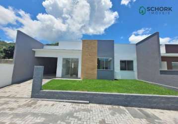 Casa com 2 dormitórios à venda, 74 m² por r$ 365.000,00 - das nações - timbó/sc