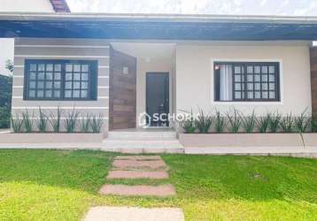 Casa com 3 dormitórios à venda, 180 m² por r$ 850.000,00 - escola agrícola - blumenau/sc