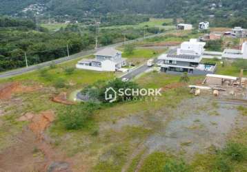 Terreno à venda, 566 m² por r$ 420.000,00 - ponta aguda - blumenau/sc