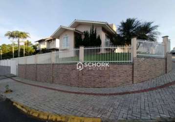 Casa com 3 dormitórios à venda, 140 m² por r$ 850.000,00 - quintino - timbó/sc