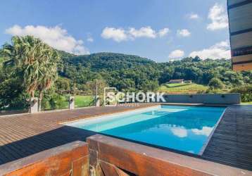 Casa à venda, 1365 m² por r$ 7.000.000,00 - itoupavazinha - blumenau/sc