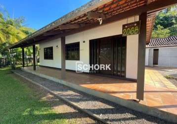 Casa com 4 dormitórios à venda, 430 m² por r$ 580.000,00 - ribeirão das pedras - indaial/sc