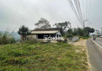 Terreno à venda, 696 m² por r$ 430.000,00 - encano - indaial/sc