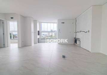 Apartamento com 2 dormitórios à venda, 151 m² por r$ 1.370.000 - vila nova - blumenau/sc - empire residence