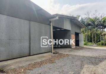 Galpão para alugar, 660 m² por r$ 8.900,00/mês - itoupavazinha - blumenau/sc