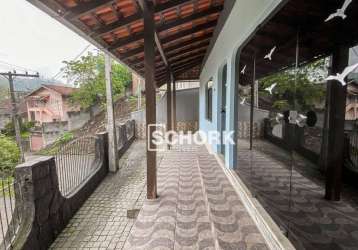 Casa com 3 dormitórios para alugar, 160 m² por r$ 2.453,06/mês - ponta aguda - blumenau/sc