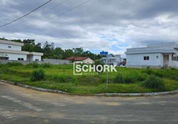 Terreno à venda, 697 m² por r$ 550.000,00 - capitais - timbó/sc