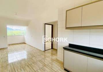 Apartamento com 2 dormitórios para alugar, 55 m² por r$ 1.468,31/mês - itoupavazinha - blumenau/sc