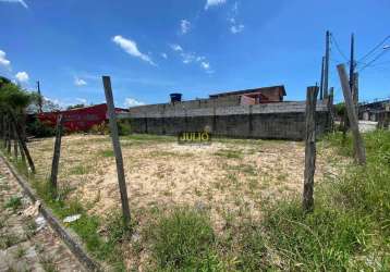 Terreno à venda no balneário arara vermelha, mongaguá  por r$ 60.000