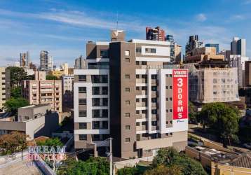 Apartamento com 3 quartos à venda na rua moyses marcondes, 53, juvevê, curitiba, 105 m2 por r$ 1.299.000