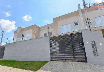 Casa em condomínio fechado com 3 quartos à venda na mario gomes, 396, são braz, curitiba, 162 m2 por r$ 1.233.000