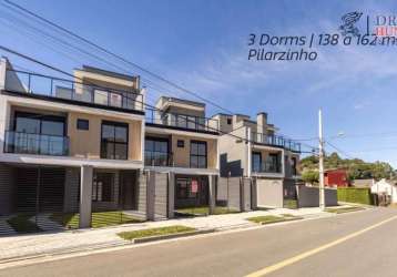 Casa com 3 quartos à venda na rua professor josé moscalewski, 15, pilarzinho, curitiba, 146 m2 por r$ 799.000