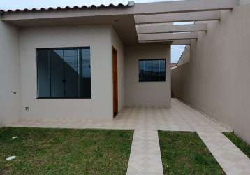 Casa- são josé dos pinhais/ pr   área útil 75m2