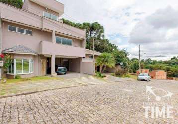 Sobrado com 3 dormitórios à venda, 250 m² por r$ 860.000 - santa cândida - curitiba/pr